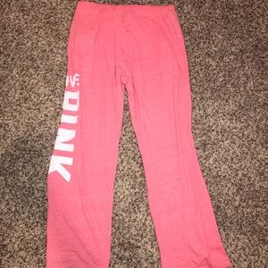 Pink boyfriend pants